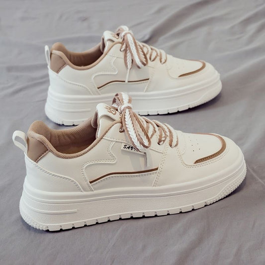 2023 Spring New All-match White Shoes Women&#039;s Sports Casual Torre Shoes Ins Trendy Thick Sole Internet Celebrity Shoes