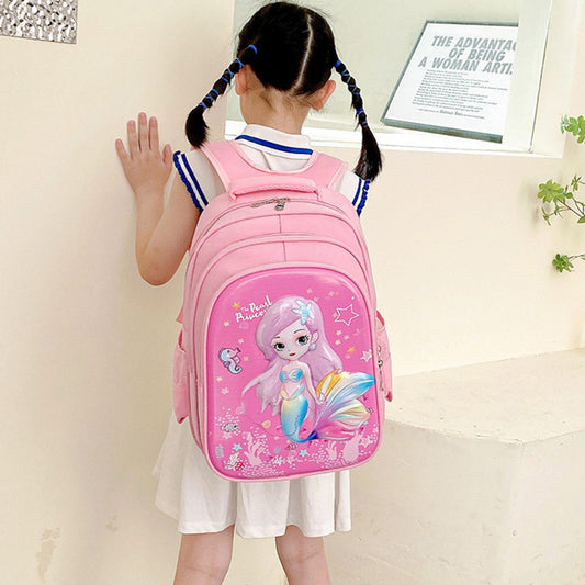 Cartoon Breathable Burden-reducing Children's Backpack